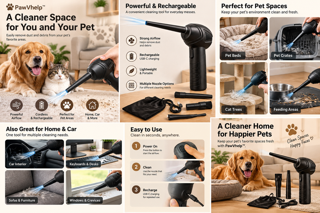 PawVhelp™ Pet Area & Home Air Duster